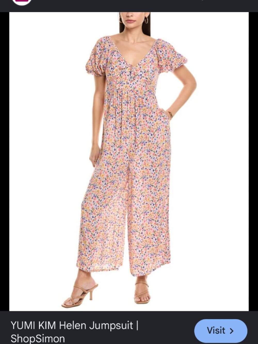 new yumi kim helen ultra soft jumpsuit m